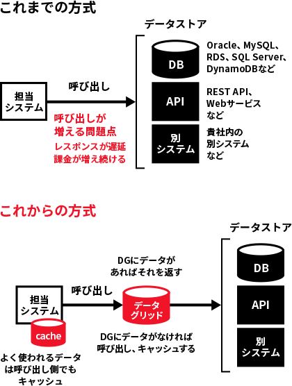 外部連携の最適化 キャッシュを活用した性能と可用性の向上